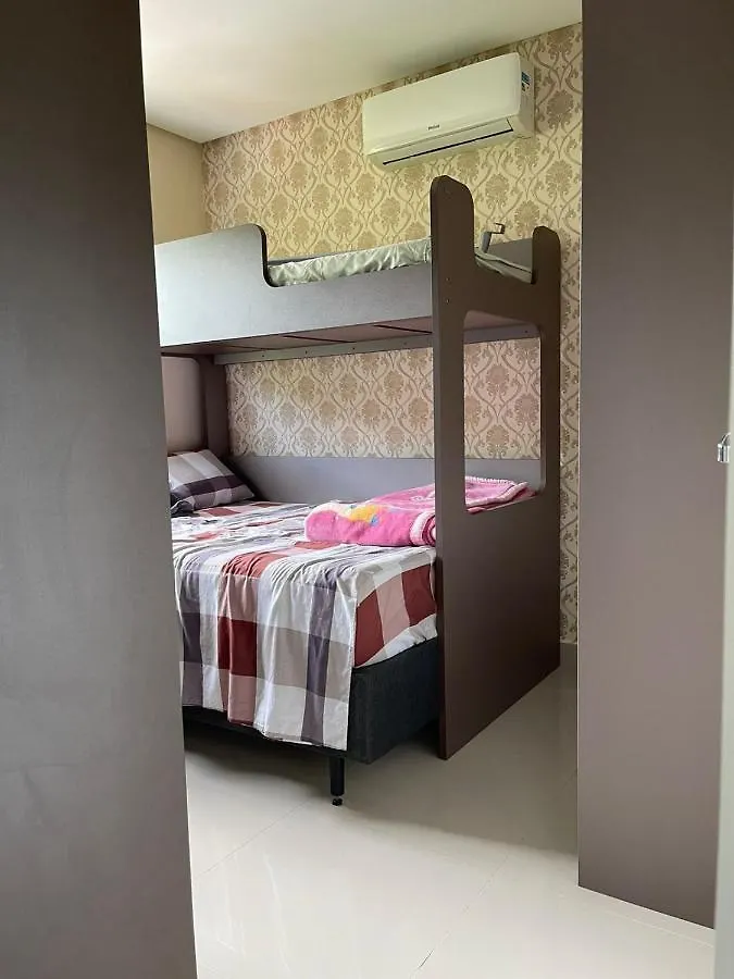 Apartamento com 2 quartos luxuoso e confortável em Itapema